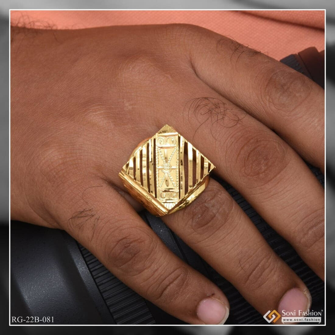 Gold ki online ring man