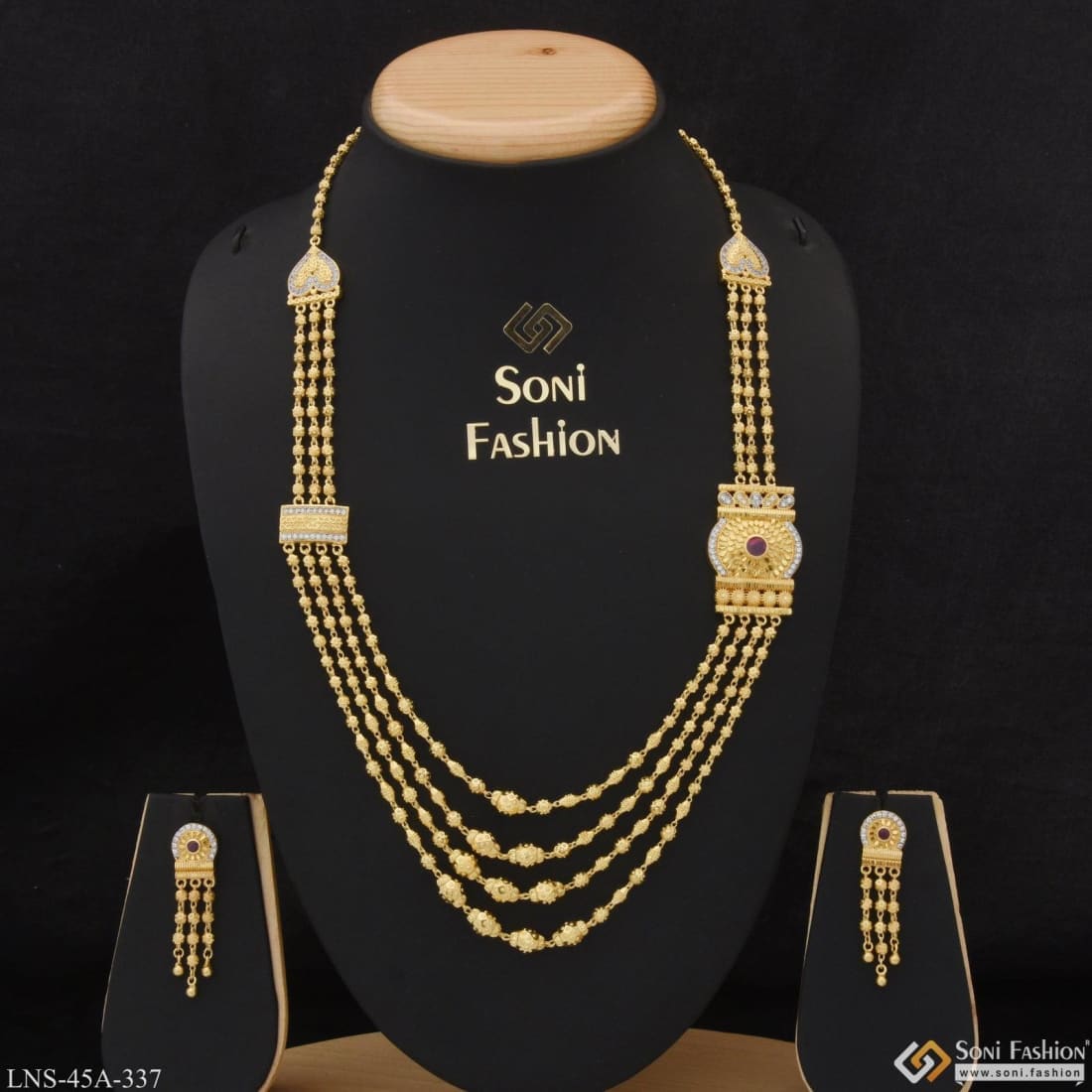 Gold rani hot sale haar necklace