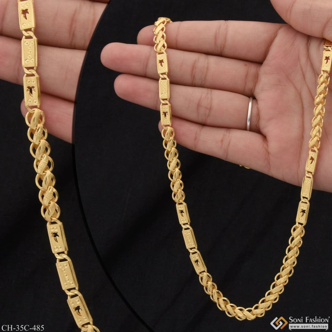 One gram gold chain for deals men