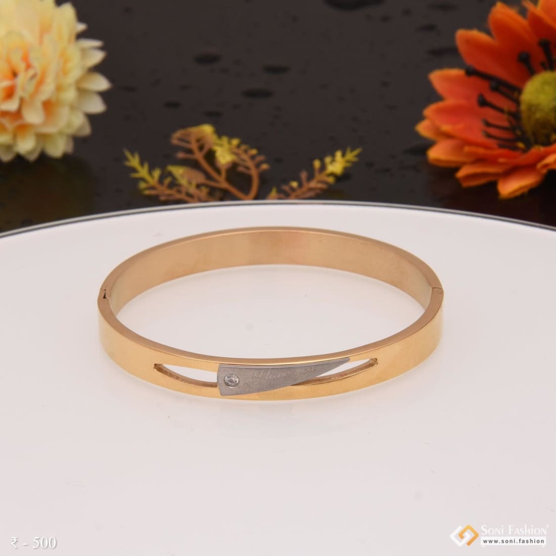 I love you on sale bangle