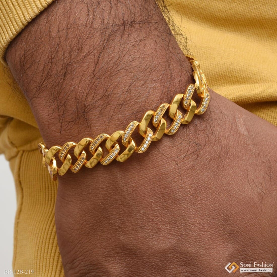 Plate Bracelet for Men, Mens Brass Bracelet, Tag Bracelet, Unique