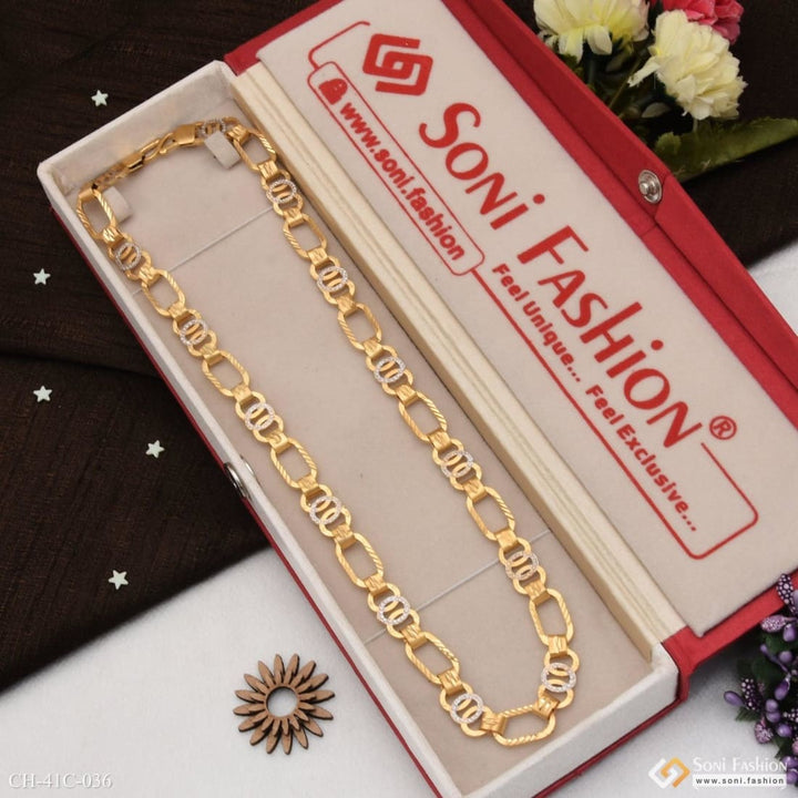 1 gram gold forming 2 in exciting design high-quality chain