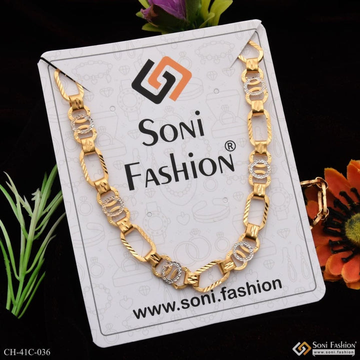 1 gram gold forming 2 in exciting design high-quality chain