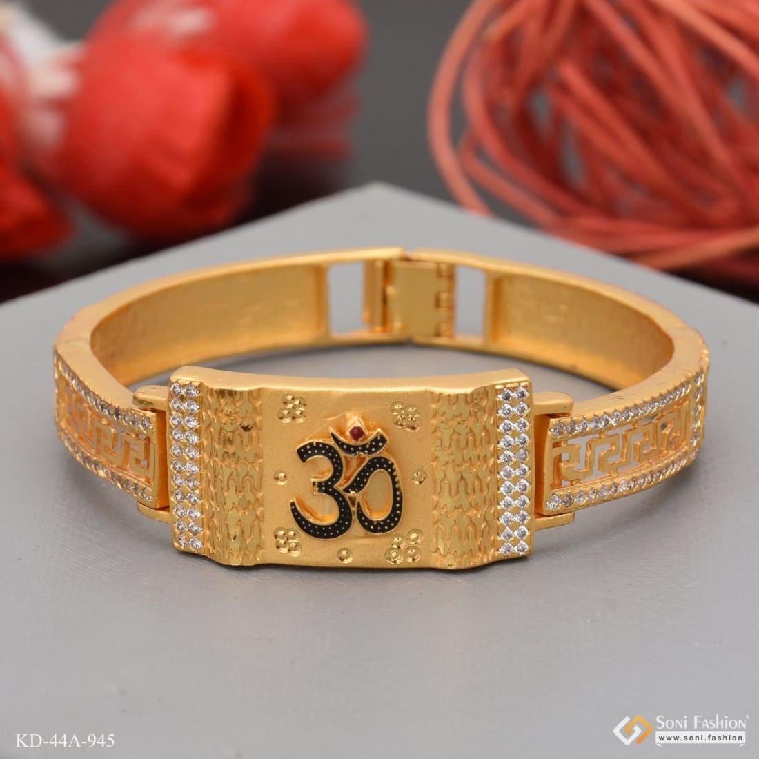 Designer Gold Bracelet at Rs 3400 | Gold Bracelet in Maharajganj | ID:  12922849355