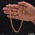1 Gram Gold Forming Dual Heart Nawabi Fashionable Design Chain for Men - Style B913