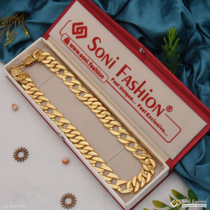 1 gram gold forming pokal exciting design high-quality chain