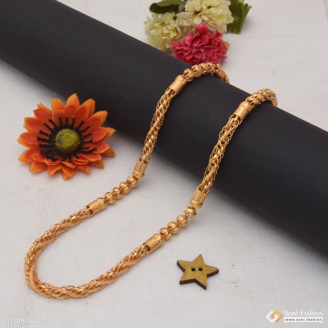 Latest new gold hot sale chain design