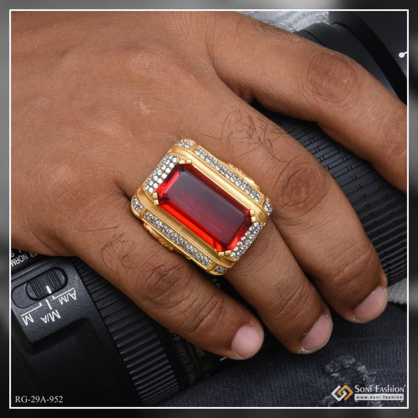 Ad red colour ring