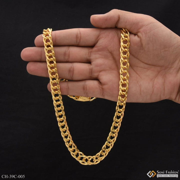 1 Gram Gold Forming Round Linked Finely Detailed Design