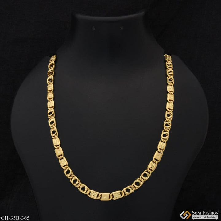 1 Gram Gold Plated 2 In Nawabi Finely Detailed Design Chain