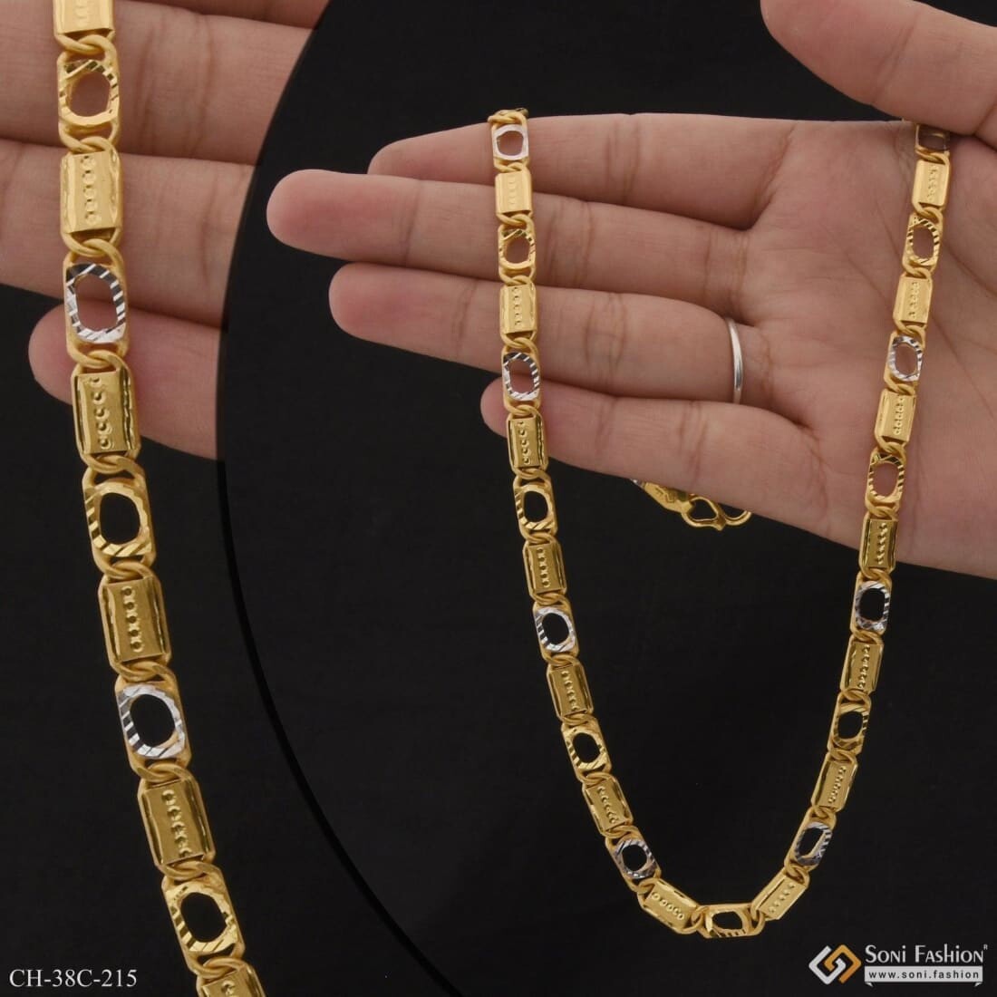 Shop the Stunning Rhodium Chain Pendant Rhodium Necklace Collection Soni Fashion