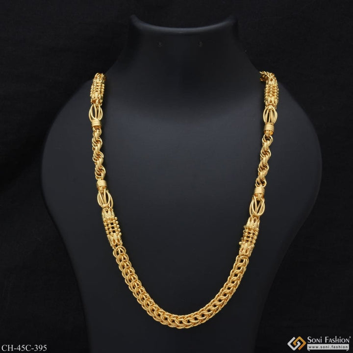 1 Gram Gold Plated 2 In Rajwadi Fashionable Design Chain