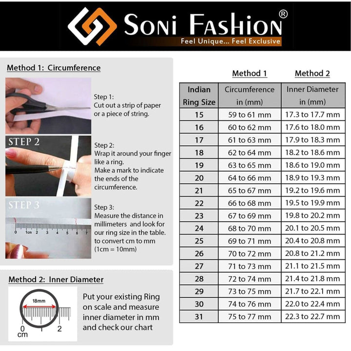 1 Gram Gold Plated Black Stone Watch Size Measurement Diagram