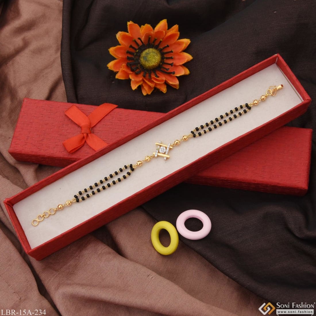 Bracelet sales type mangalsutra