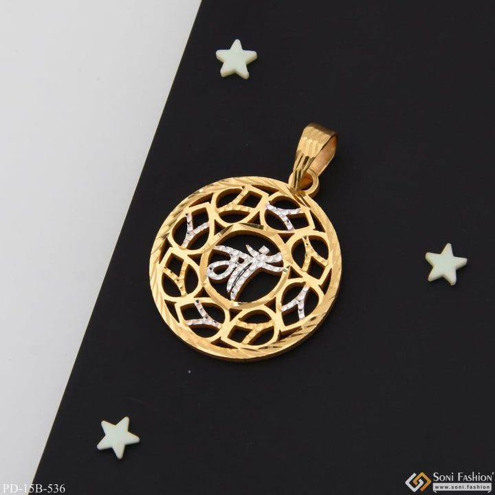 1 Gram Gold Plated Maa Chic Design Superior Quality Pendant