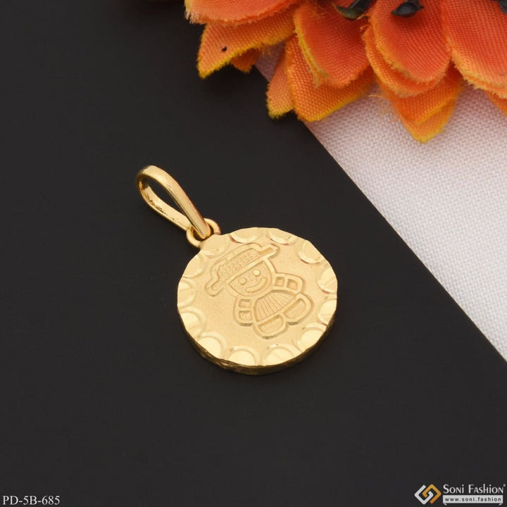 1 Gram Gold Plated Cute Pendant For Children | Kids |