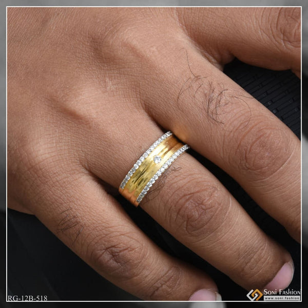 Buy DEVOGems Natural Blue Sapphire Gold Ring 6 Ratti Neelam Ring Precious  Neelam Stone Gold Ring Original Certified by Lab Neelam Nag Ring Sone ki  Anguthi Neelam Pathar Ring नीलम रत्न की