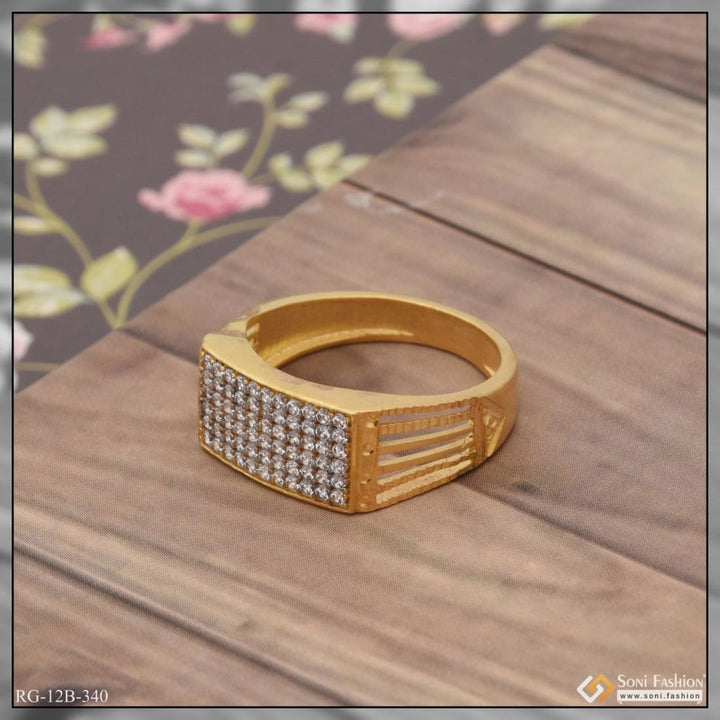 1 gram gold plated with diamond cute design best quality