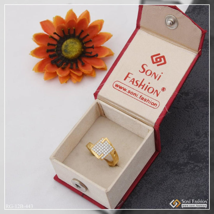 1 gram gold plated with diamond cute design best quality