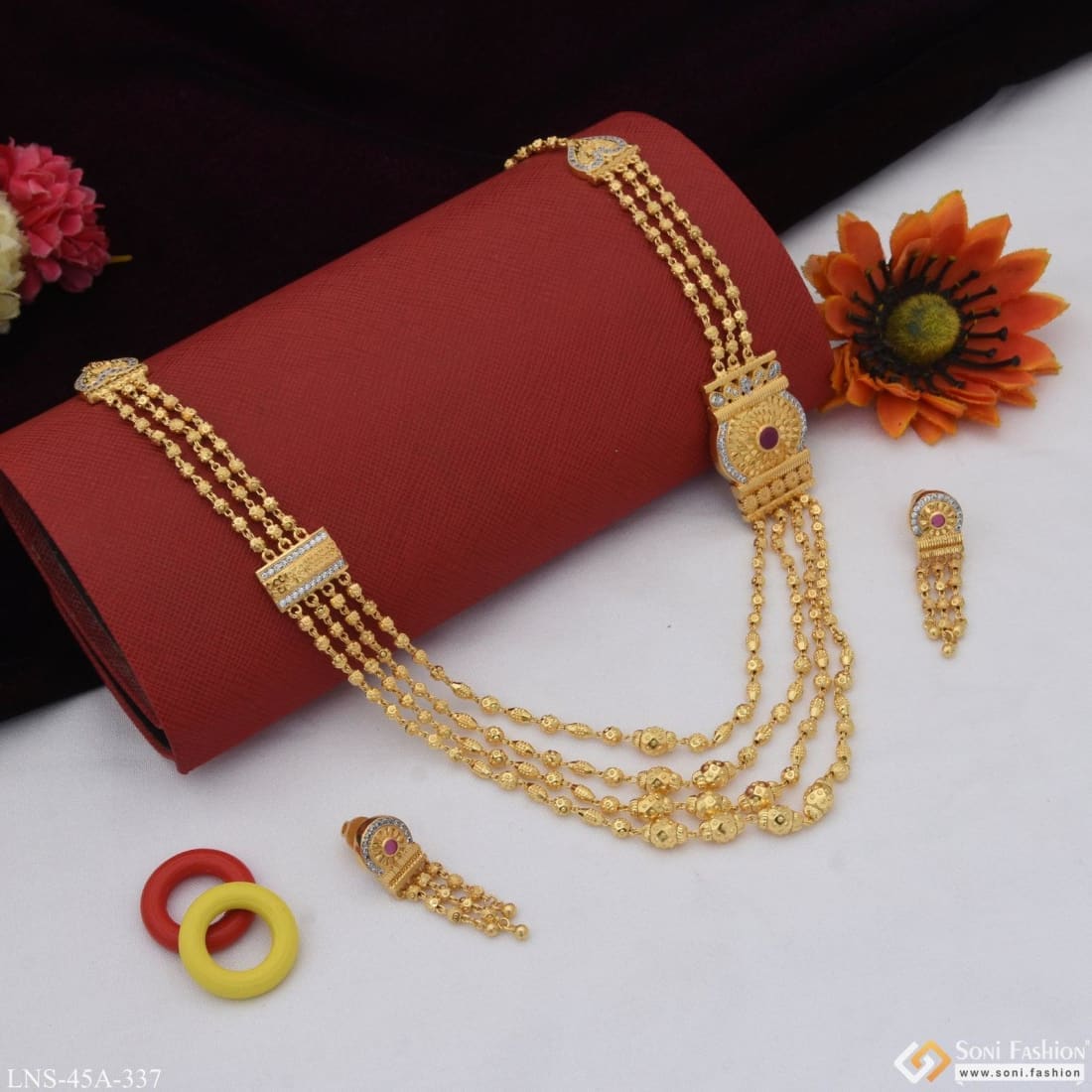 Buy Gold Necklace for women online | Chheda Jewellers