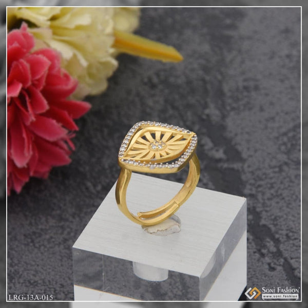Female Pendant Gold Rings at Rs 40000 in Ahmedabad | ID: 23489558830