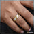 1 Gram Gold Plated with Diamond Sophisticated Design Ring