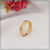 1 Gram Gold Plated with Diamond Sophisticated Design Ring