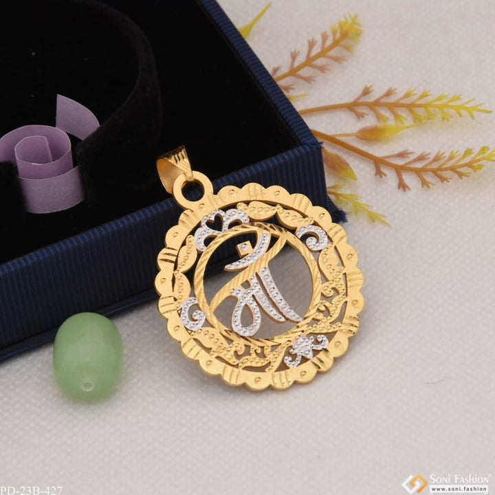 1 Gram Gold Plated Maa Exceptional Design High-quality