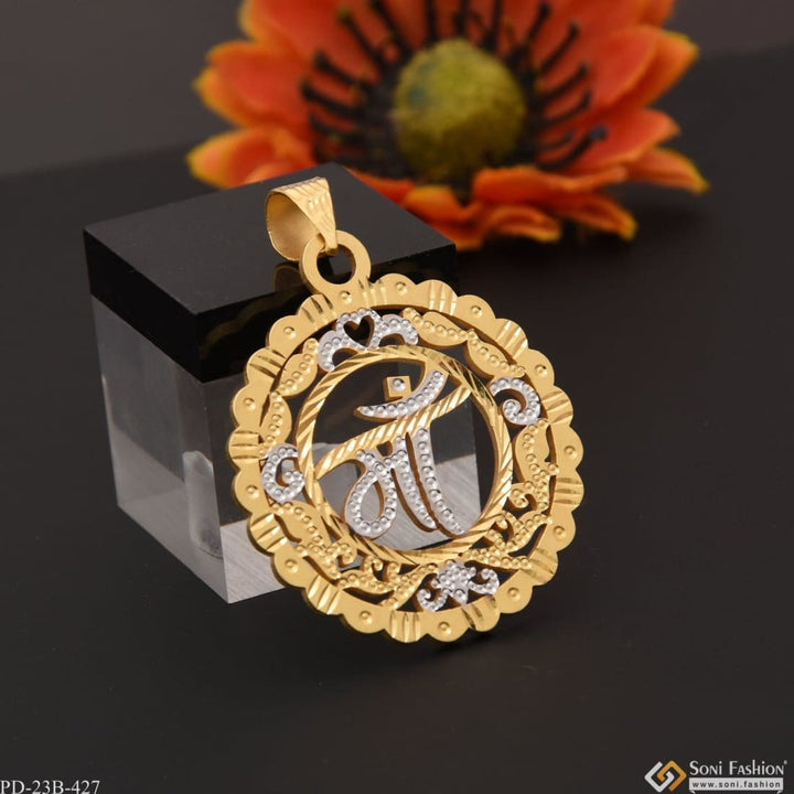 1 Gram Gold Plated Maa Exceptional Design High-quality