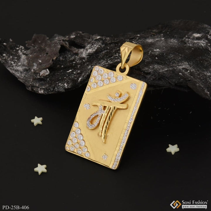 1 Gram Gold Plated Maa Exciting Design High-quality Pendant