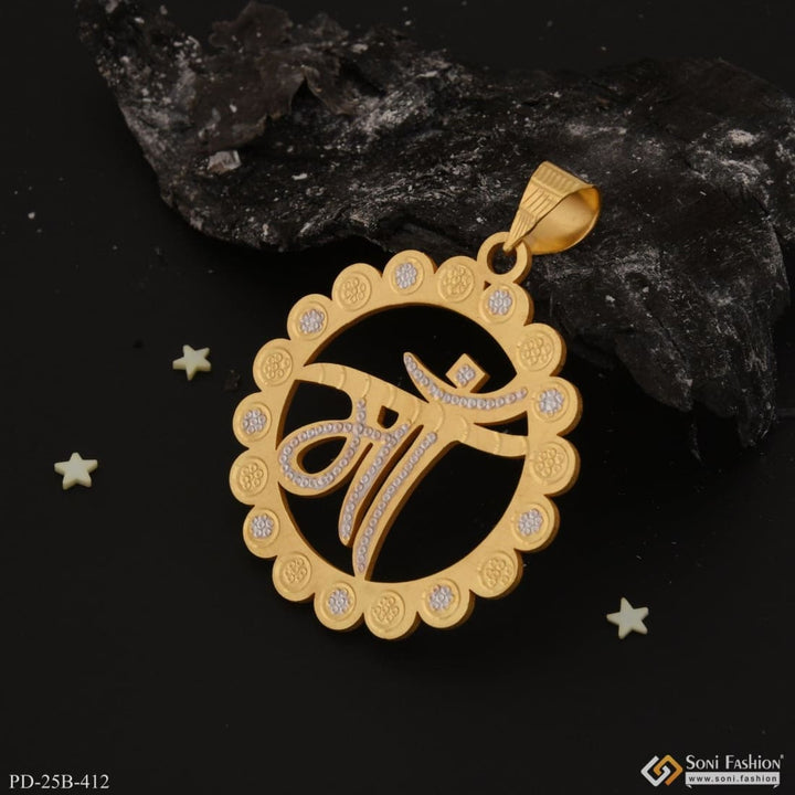 1 gram gold plated maa exciting design high-quality pendant