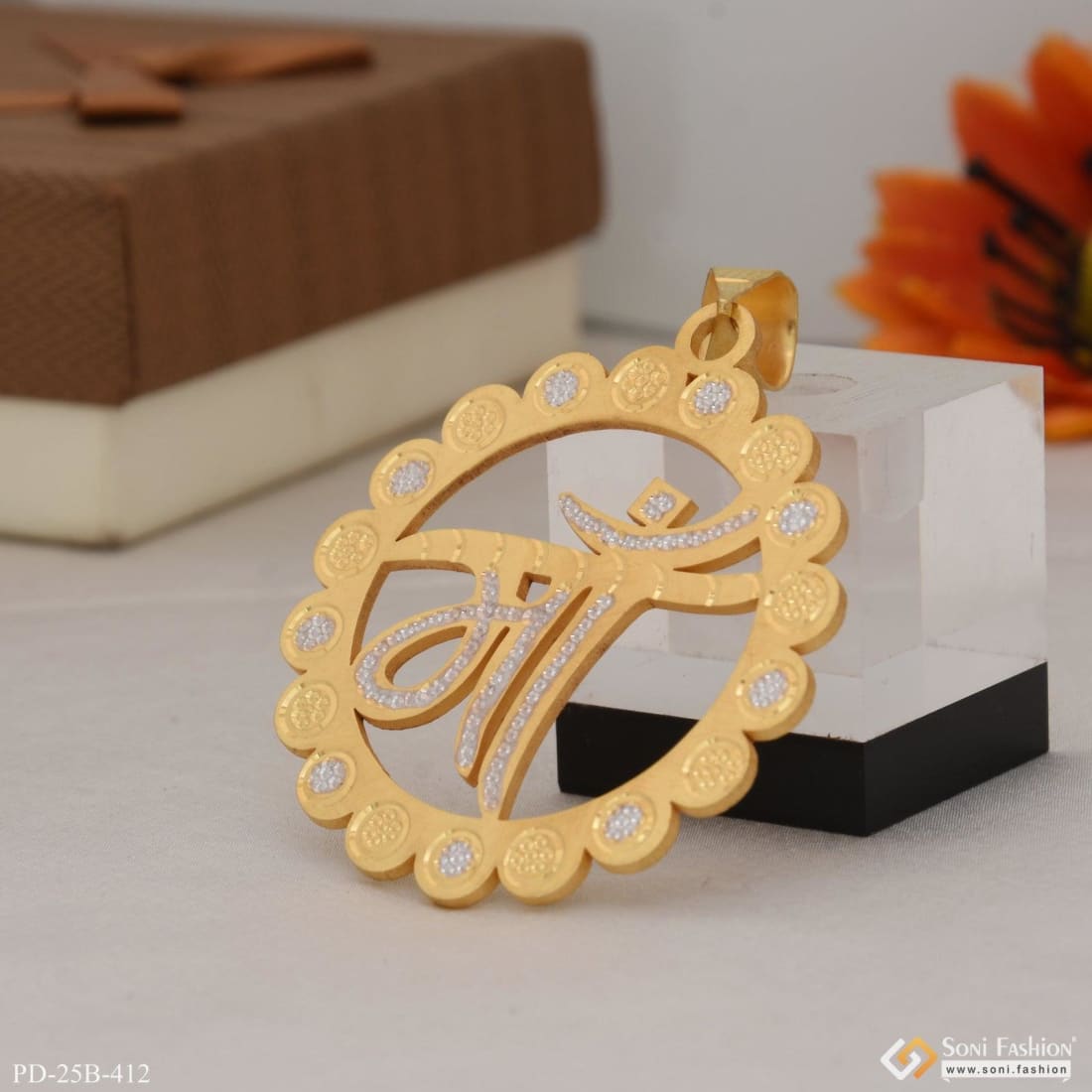 1 gram gold plated maa exciting design high-quality pendant for 