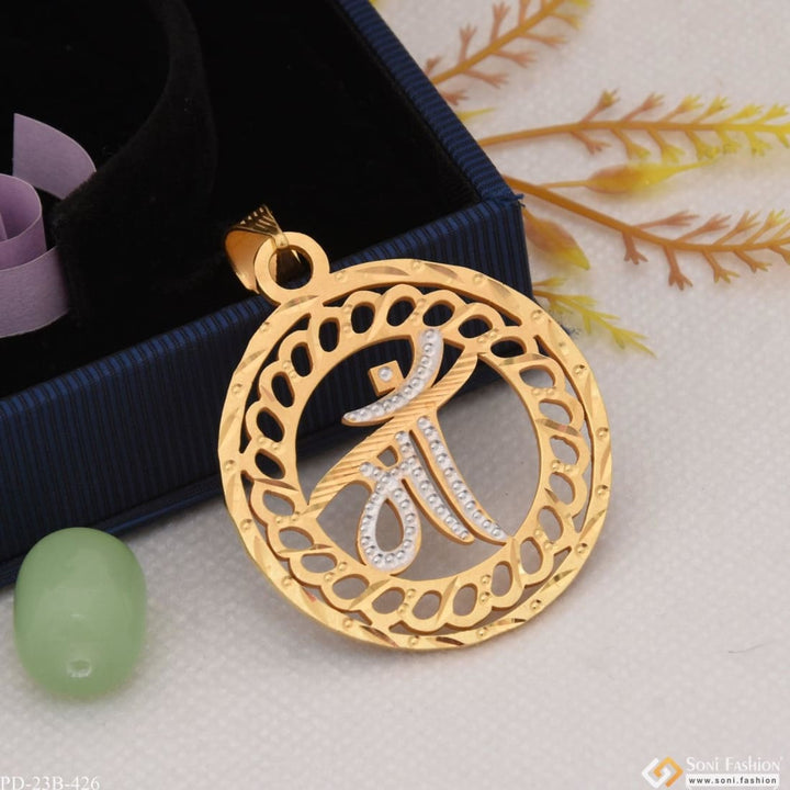 1 Gram Gold Plated Maa Exciting Design High-quality Pendant