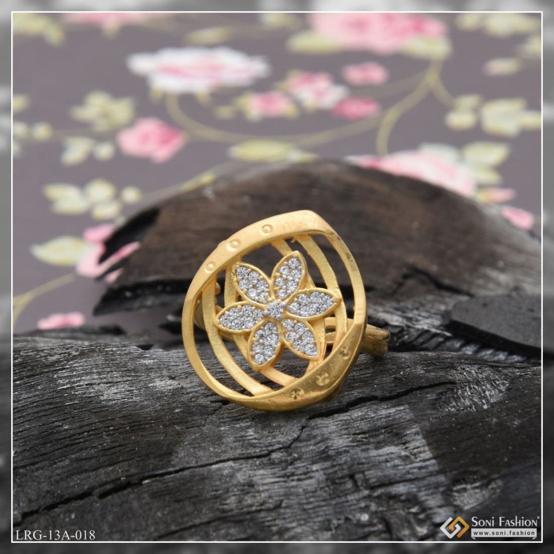 Latest Stylish Gold Flower Ring Design Ideas Engagement Rings 💍 Design -  YouTube