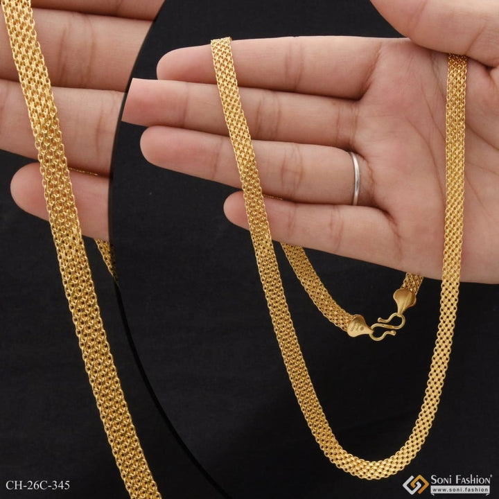 1 Gram Gold Plated Funky Design Fancy High-quality Chain