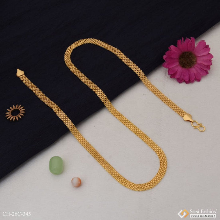 1 Gram Gold Plated Funky Design Fancy High-quality Chain