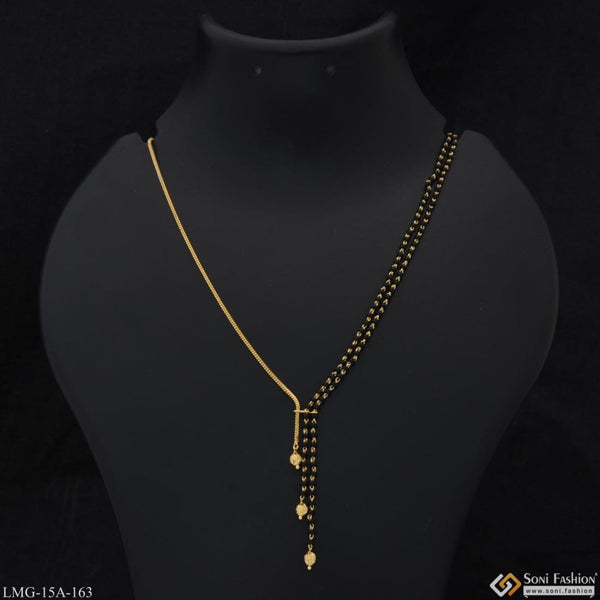 1 Gram Gold Plated Glamorous Design Chic Mangalsutra