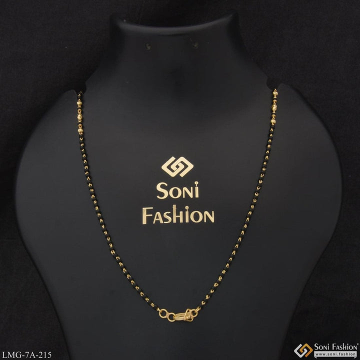 1 Gram Gold Plated Hand-finished Design Mangalsutra Dori