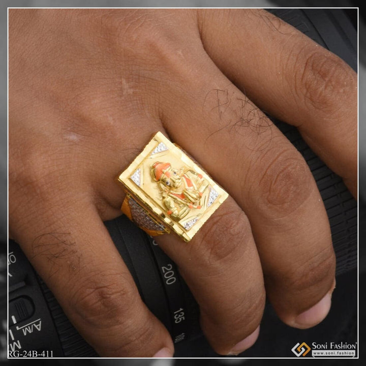 1 Gram Gold Plated Hanumanji Exciting Design High-quality