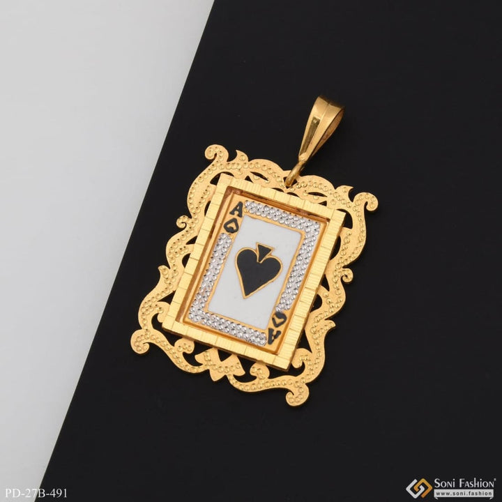 1 gram gold plated ikka chic design superior quality pendant