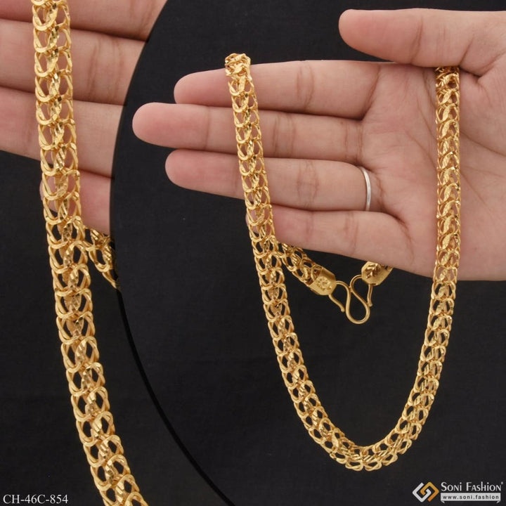 1 gram gold plated c into exciting design high-quality chain