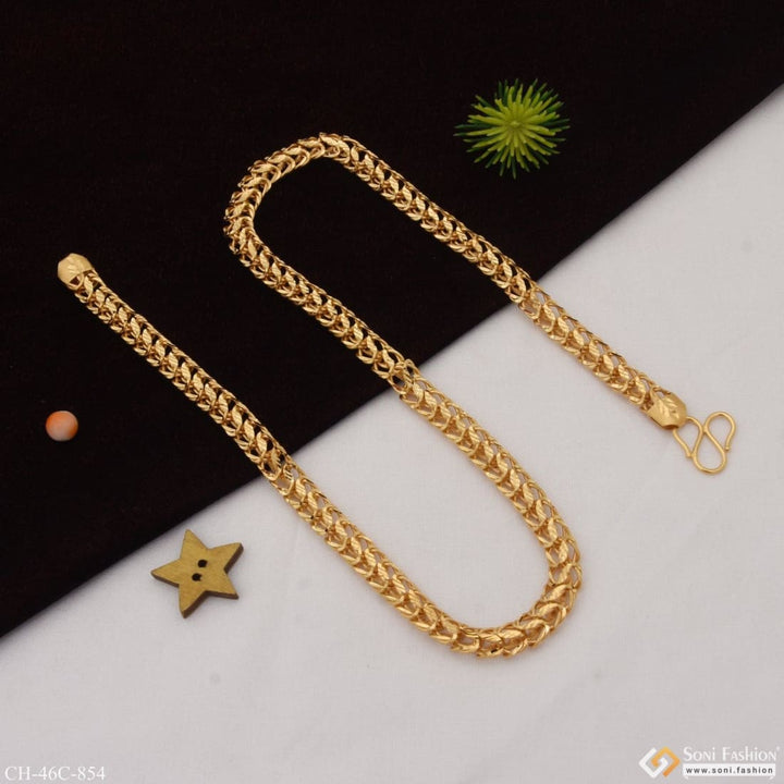 1 gram gold plated c into exciting design high-quality chain