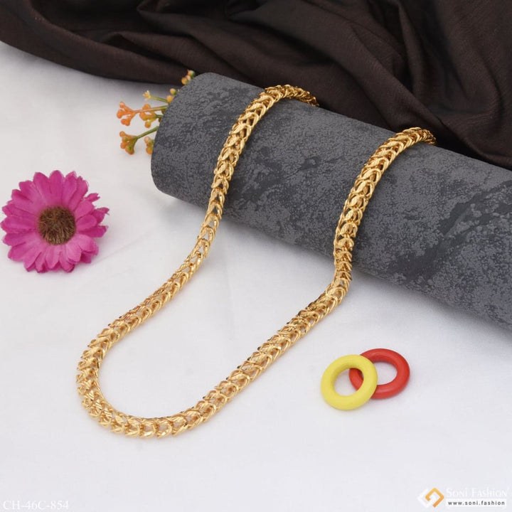 1 gram gold plated c into exciting design high-quality chain