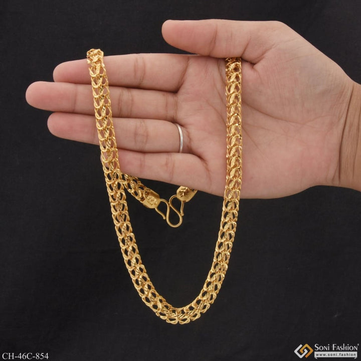 1 gram gold plated c into exciting design high-quality chain