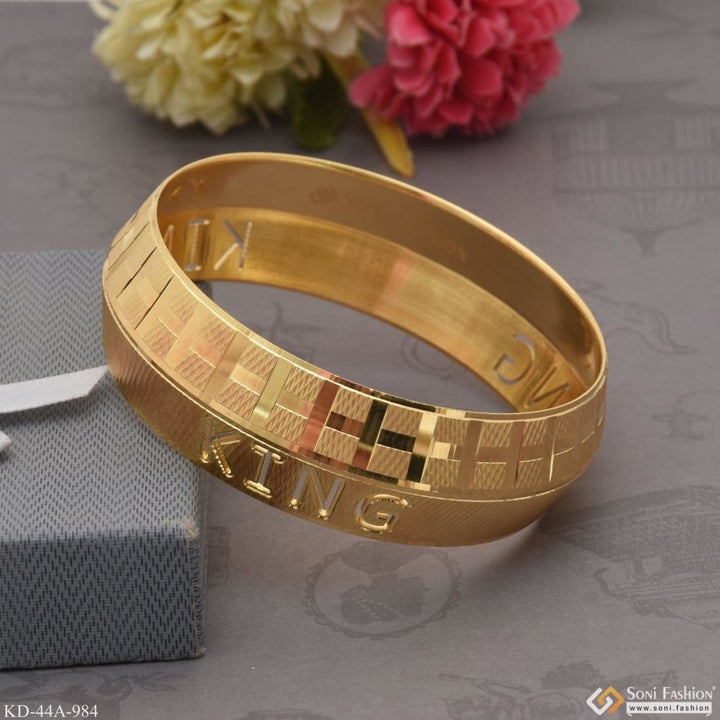 1 Gram Gold Plated King Classic Design Superior Quality