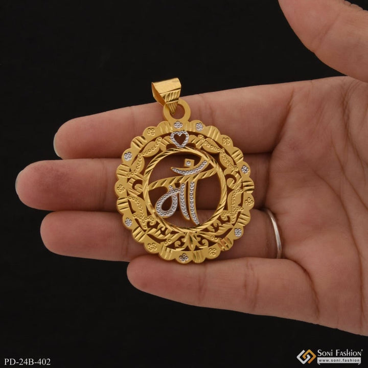 1 Gram Gold Plated Maa Latest Design High-quality Pendant