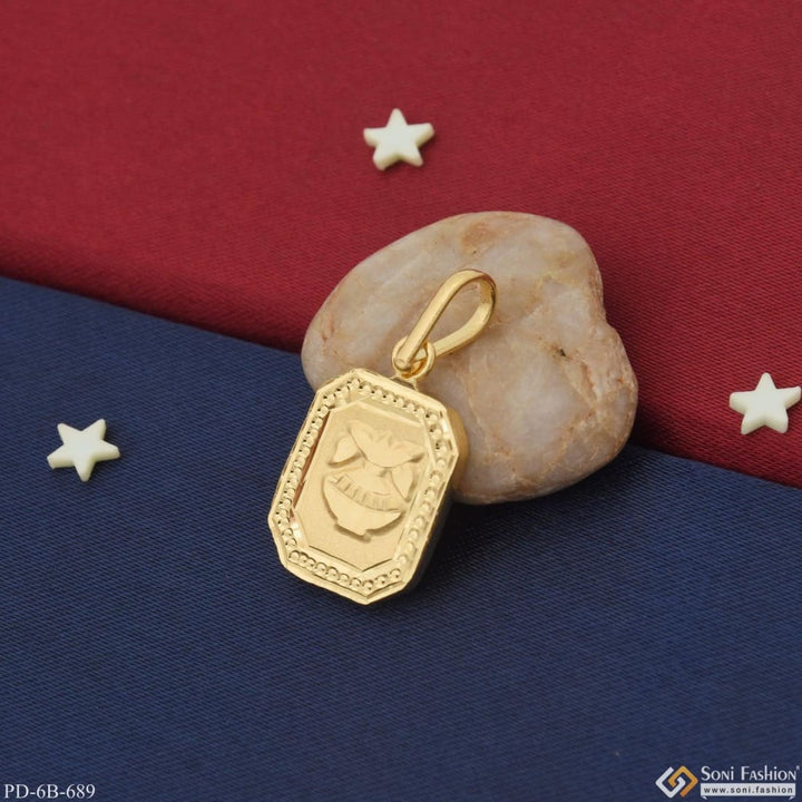 1 Gram Gold Plated Latest Pendant For Children | Kids