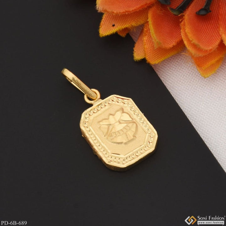 1 Gram Gold Plated Latest Pendant For Children | Kids