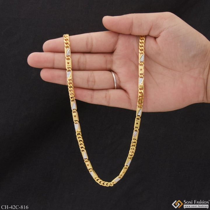 1 Gram Gold Plated Link Nawabi Lovely Design High-quality