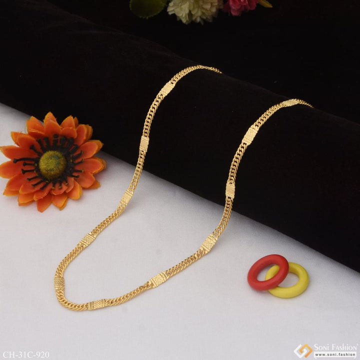 1 Gram Gold Plated Linked Exciting Design High-quality